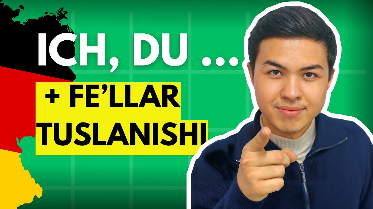2-dars. Kishilik olmoshlari | Fe'llar tuslanishi | Personalpronomen | Verbkonjugation