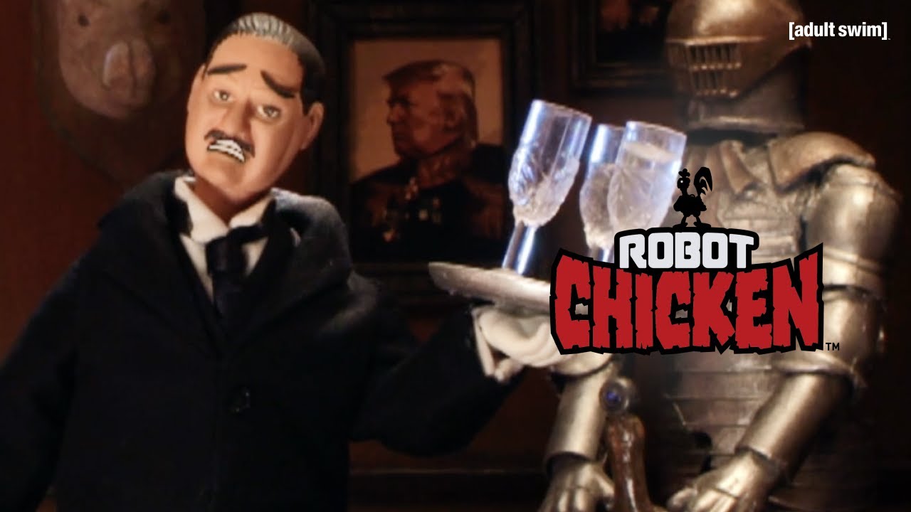 Murder Mystery Dinner Party | Robot Chicken | adult swim