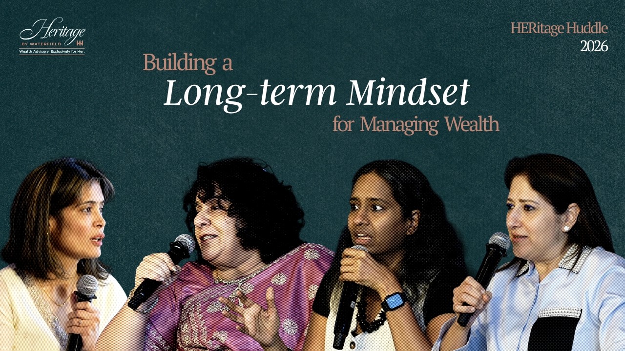 Devina Mehra, Lakshmi Iyer, and Shivani Bhasin Sachdeva discuss Investing Mindset for Women