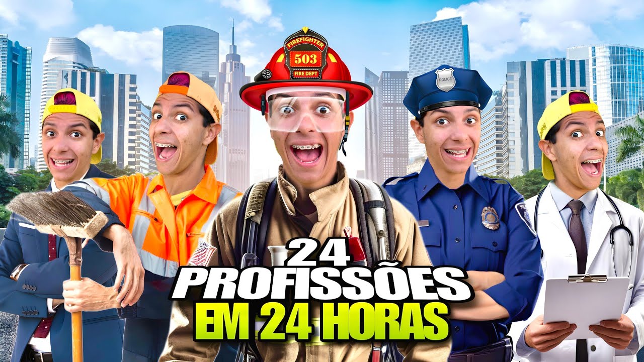 100 PROFISSÕES EM 24 HORAS *Deu ruim