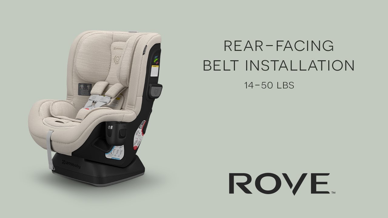 UPPAbaby Rove - Rear-Facing Belt Installation
