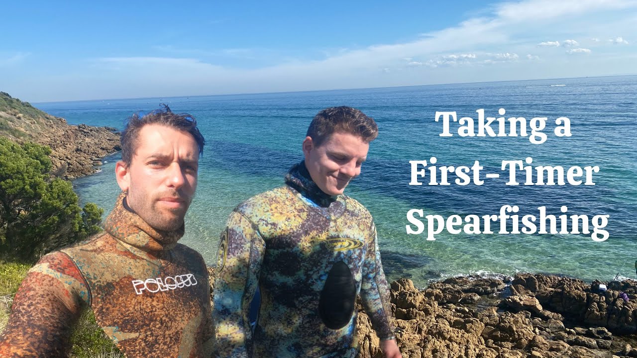 First Time EVER Spearfishing near Melbourne Australia on the Mornington Peninsula