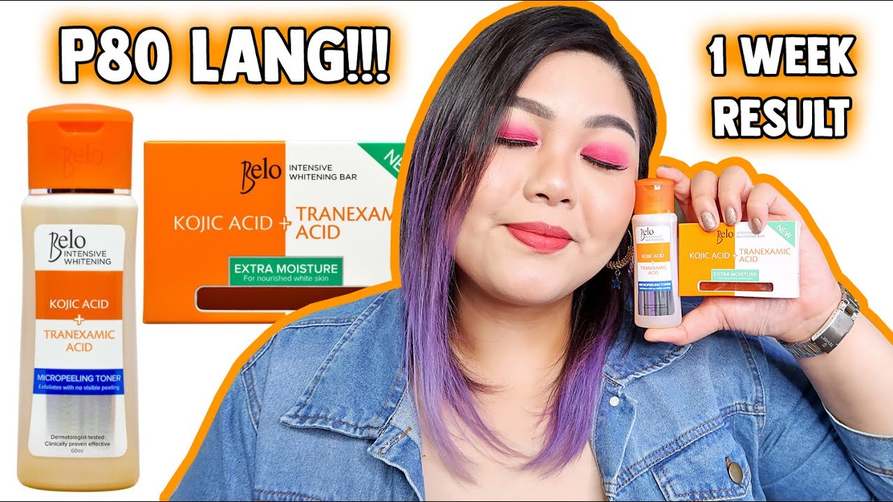 EFFECTIVE PAMPAPUTI WITH FAST RESULTS!!! | BELO KOJIC + TRANEXAMIC ACID TONER AND SOAP | Bing Castro