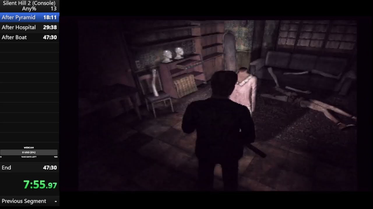 ( PS 2 ) Silent Hill 2 Speedrun Any% IGT 48:29