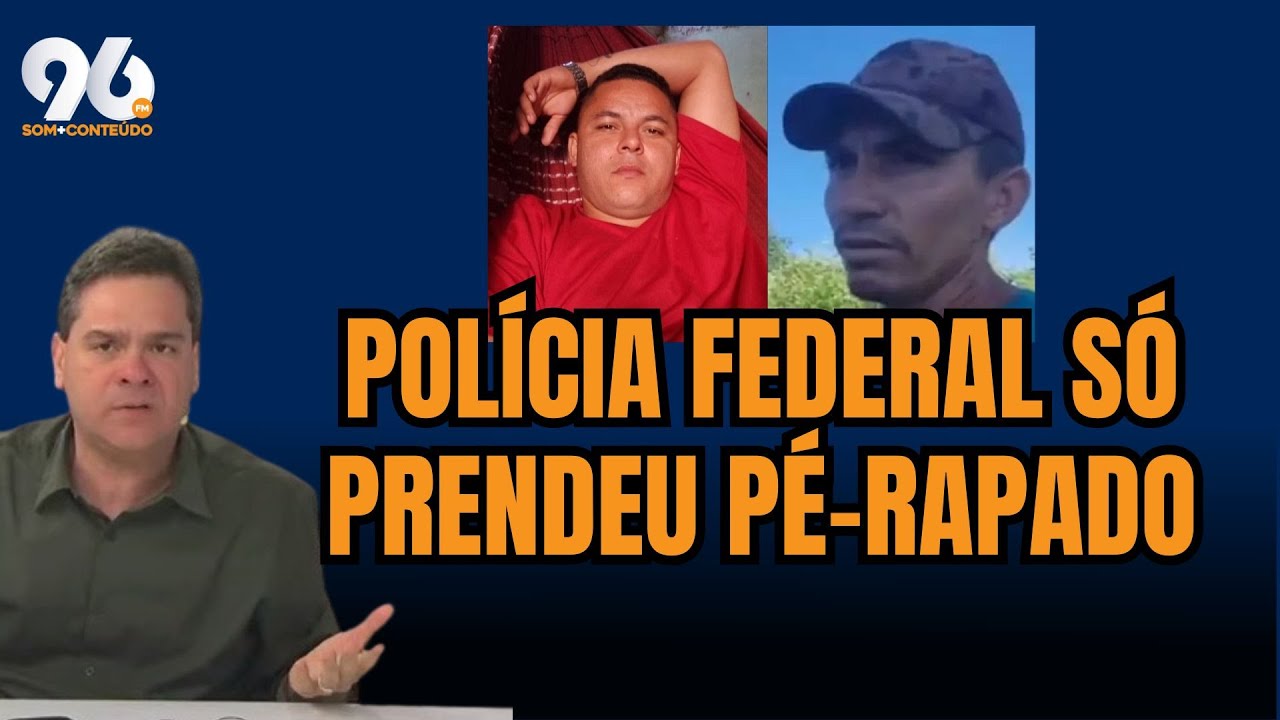 Até agora, Polícia Federal só prendeu pé-rapados pela fuga do presídio federal de Mossoró