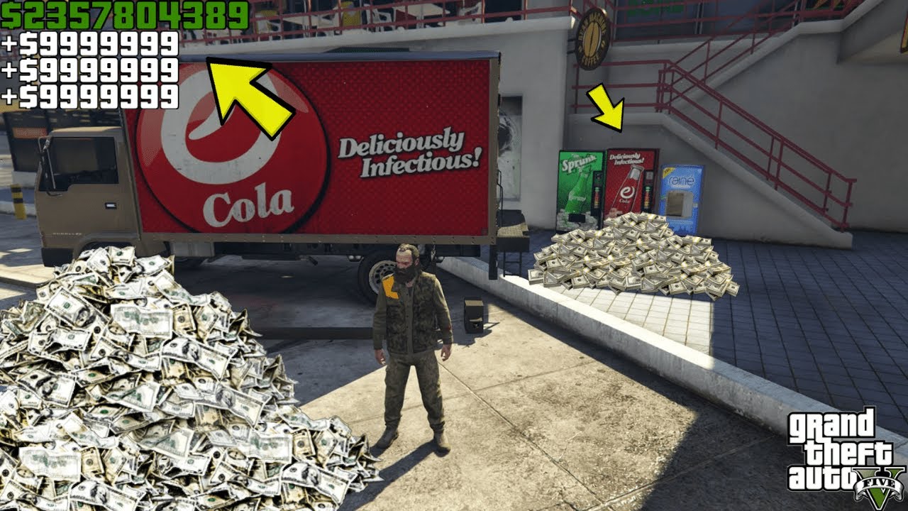 GTA 5 Story Mode Money Glitch | eCola Money Glitch 2021