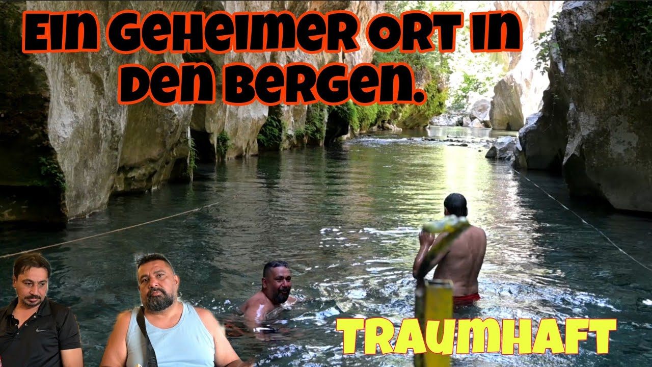 Ein Geheimer Ort in den Bergen. Traumhaft, Eiskaltes Berg Wasser..Dumanis on Tour..