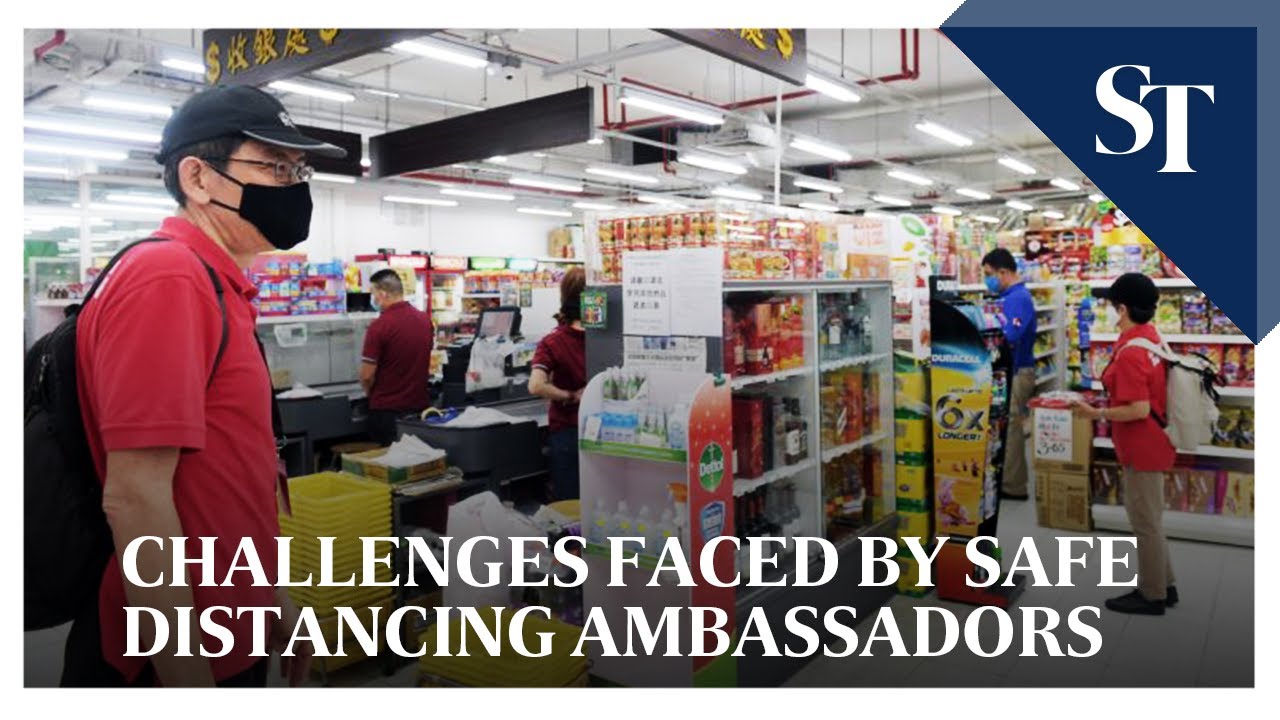 Covid-19: Shut doors, verbal abuse among challenges faced by safe distancing ambassadors in S'pore