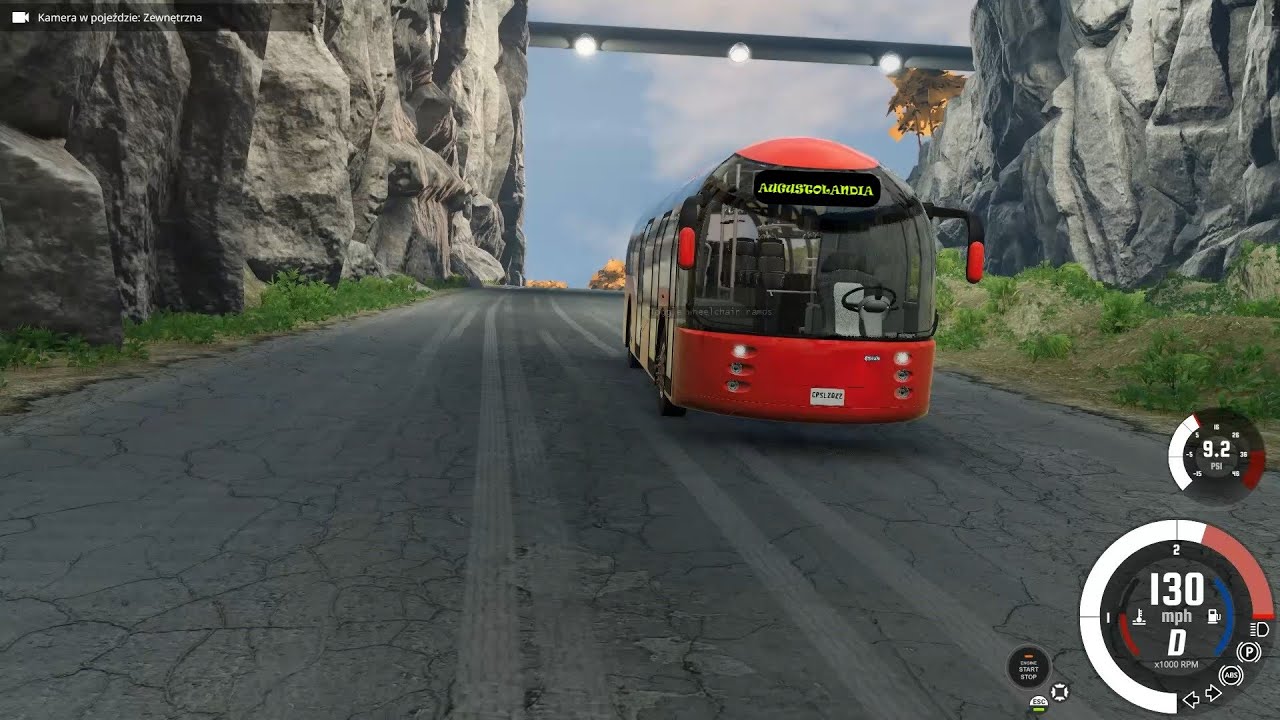 Bus jump competition 