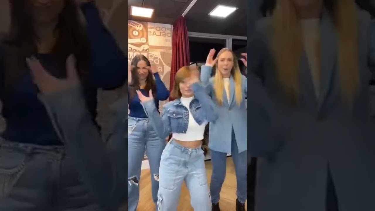 Larissa Manoela com Tata Estaniecki e Bruna Unzueta no Poddelas | Tiktok v&iacute;deo #shortvideo