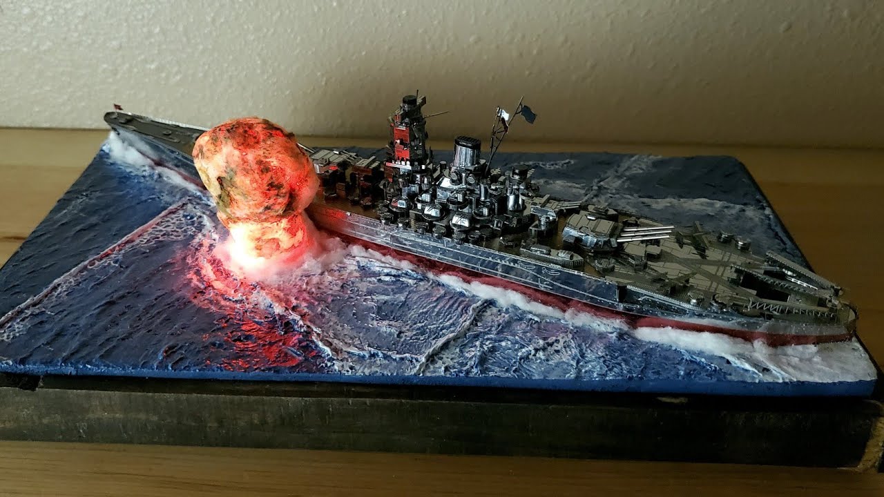 How To Make: Super Realistic Battleship Yamato Diorama