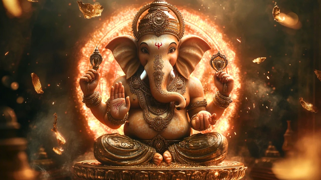 Remove Financial Blockages with Ganesha | Om Gam Kaim Ganapathaye Mantra