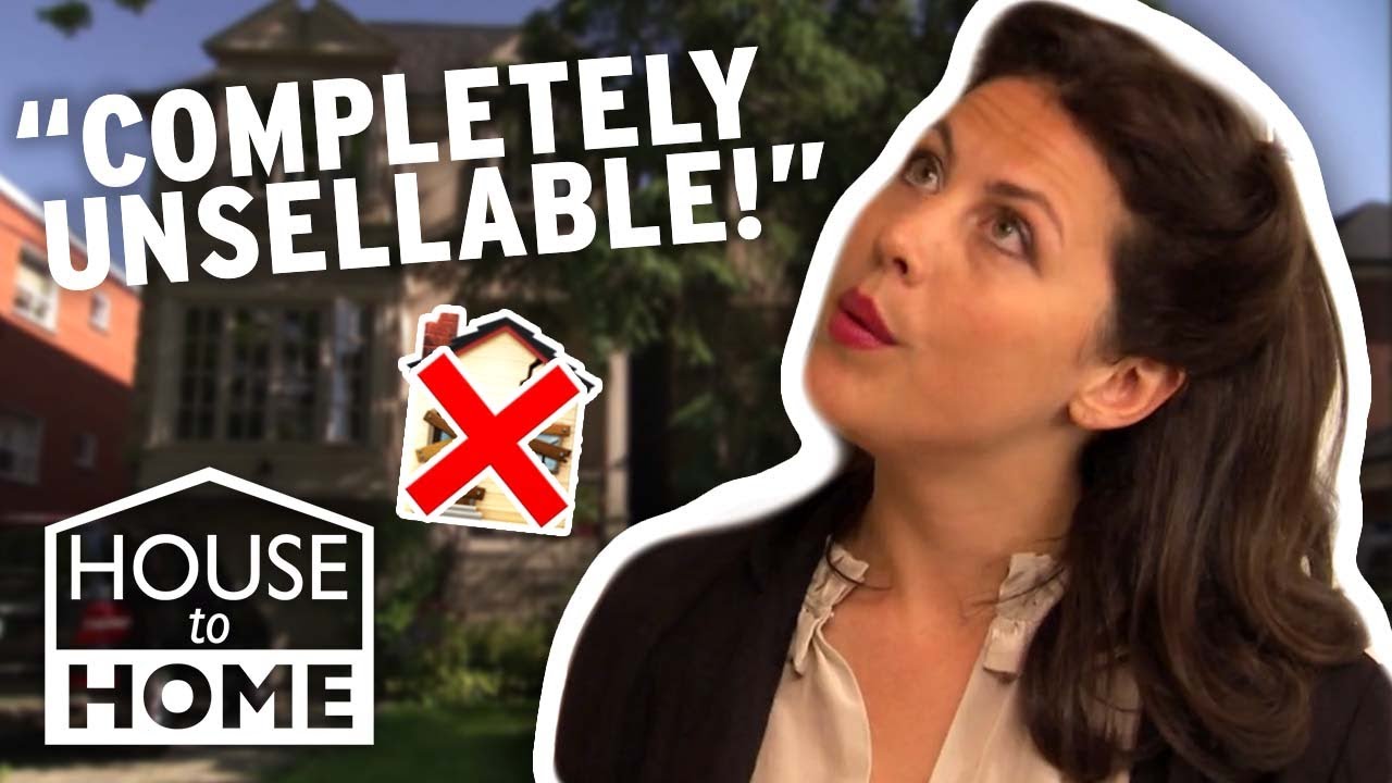 DRAB Interiors, COVERED Windows And RATTY Furnishings! 🤢 | The Unsellables | House to Home