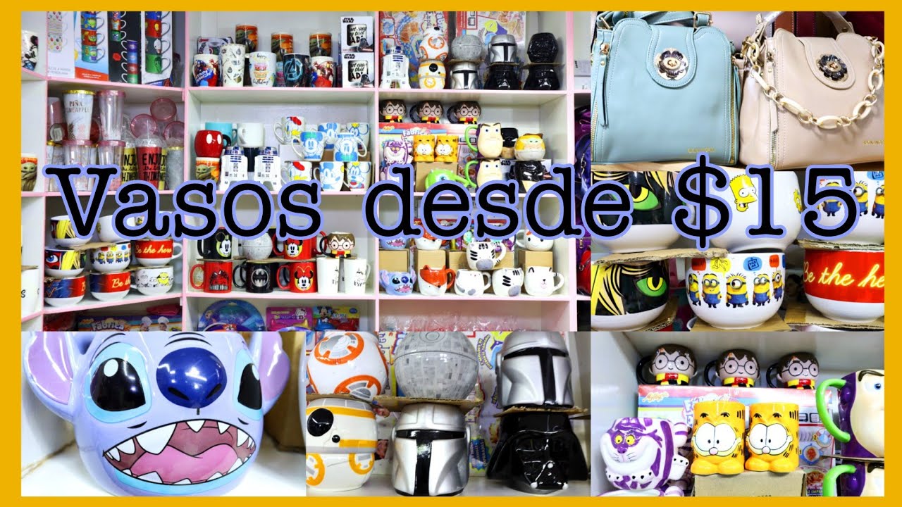 Tazas, vasos, vajillas de DISNEY, MARVEL ORIGINALES de mayoreo y novedades en mochilas y bolsas ⭐