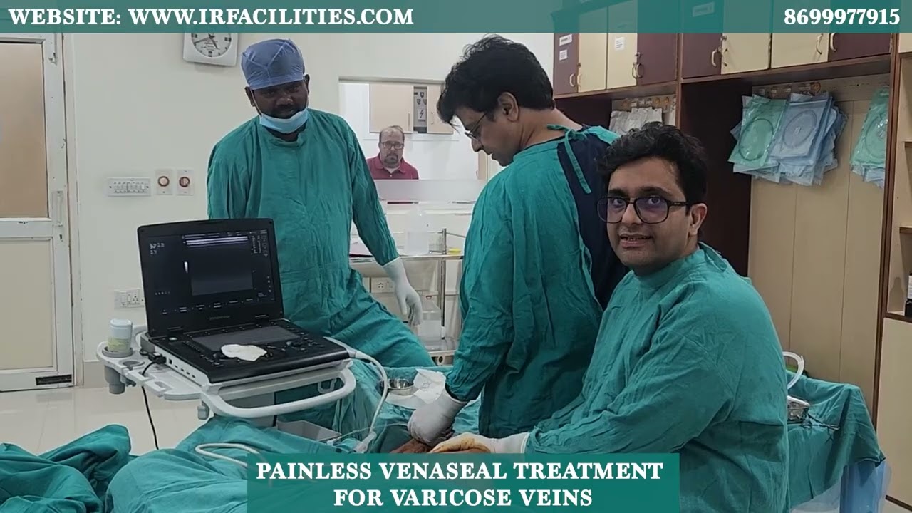 Painless VenaSeal Treatment for Varicose Veins | Dr. Sandeep Sharma | IRFACILITIES