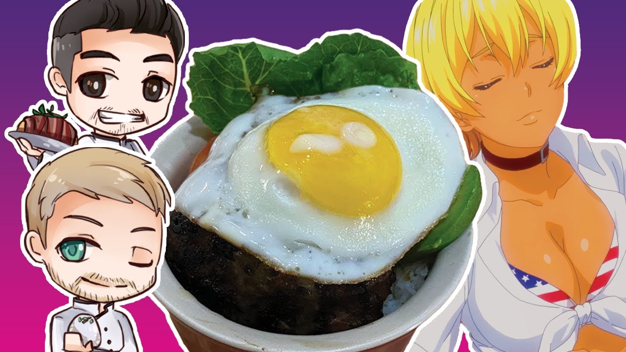 How to Make Petite Loco Moco Don | Episode 3 - Food Wars (Shokugeki no Soma)
