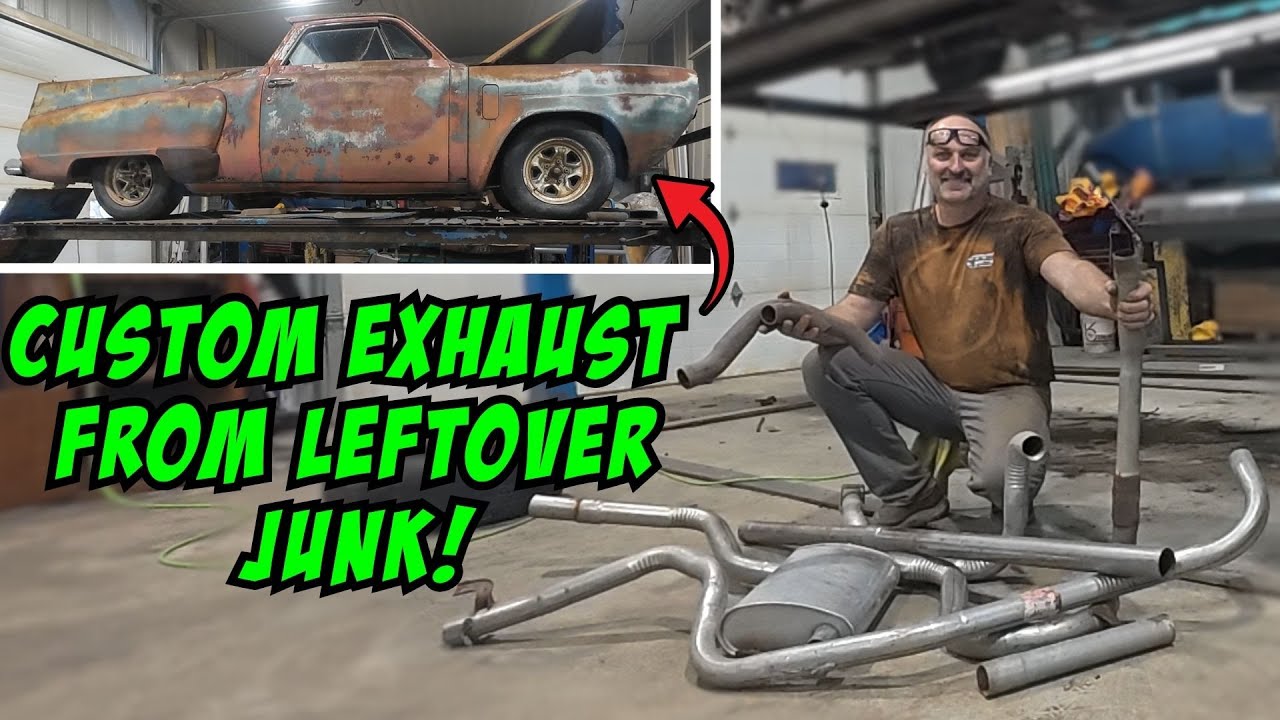 Изготовление выхлопной системы из случайного хлама для Studebaker, он же Studeamino!