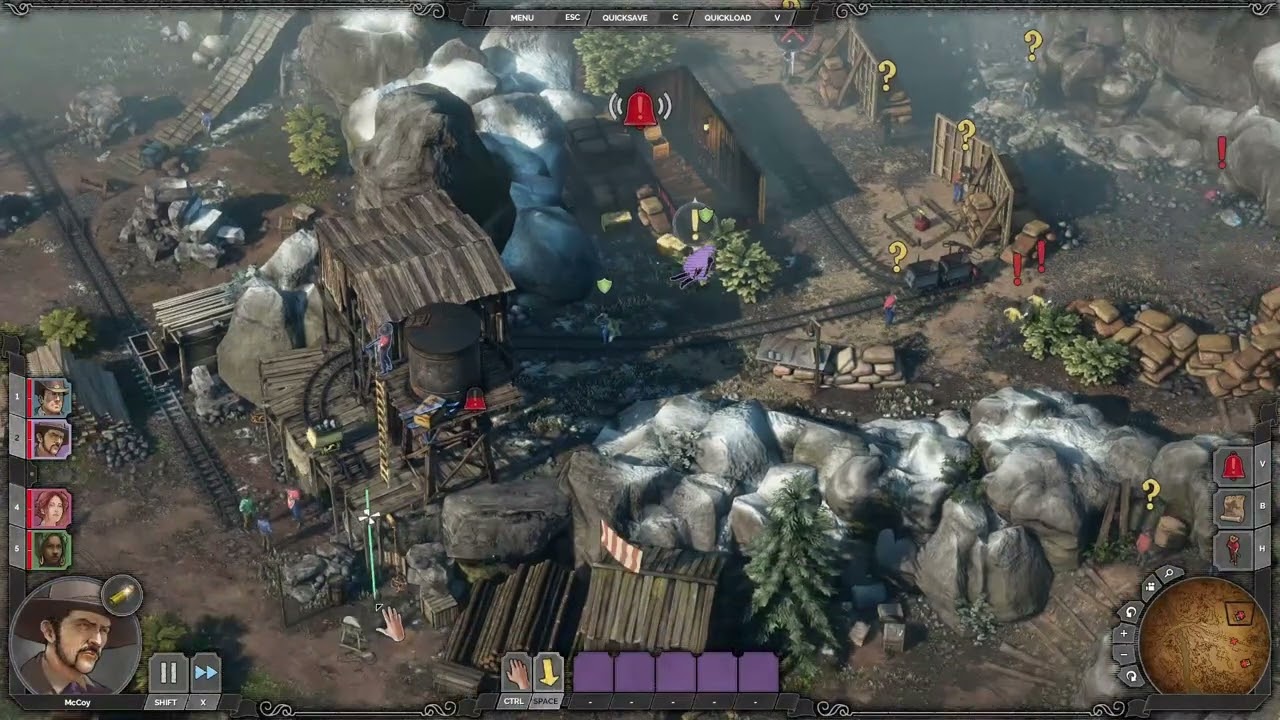 Desperados III Baron's Challenge Public Transportation speedrun @02:38 (desperado)