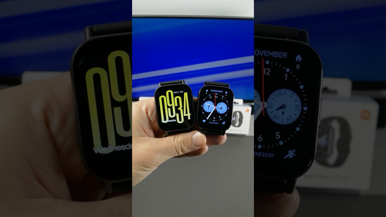 Redmi Watch 5 Active vs Redmi Watch 5 Lite - Side-by-Side Comparison