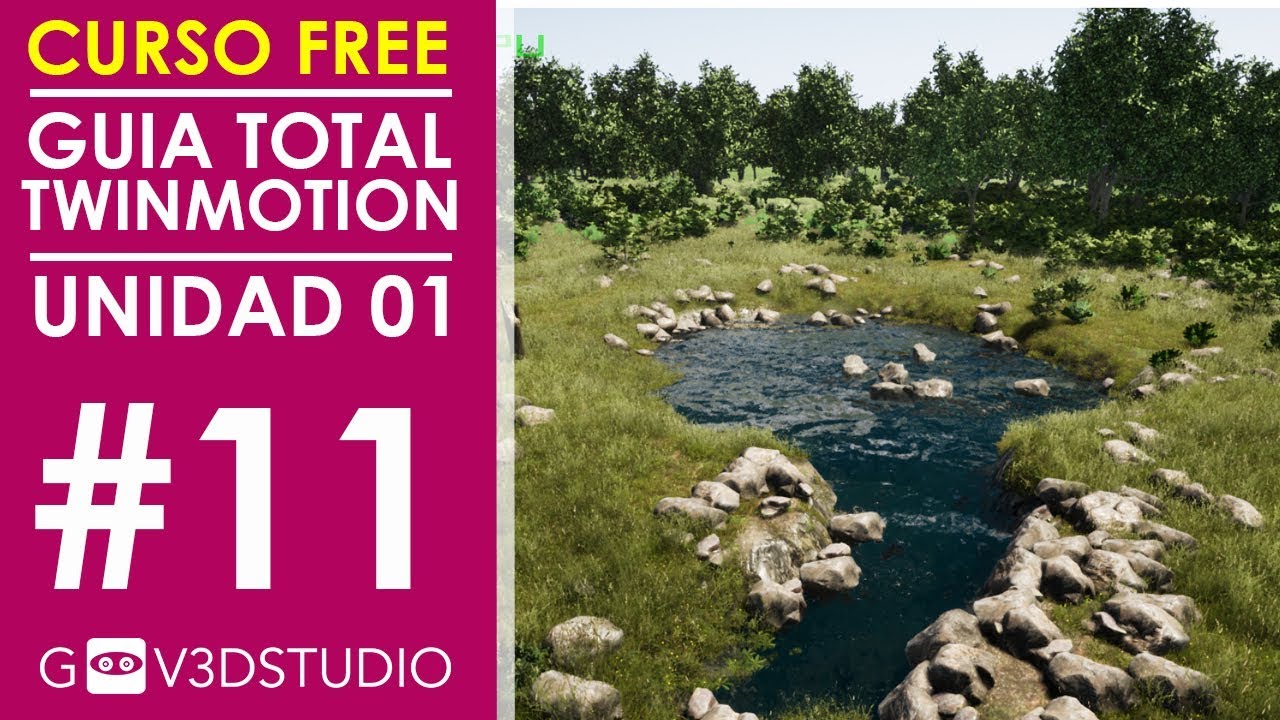 Guía Total Twinmotion U01_11 Vegetación puntual y vegetación en grupo