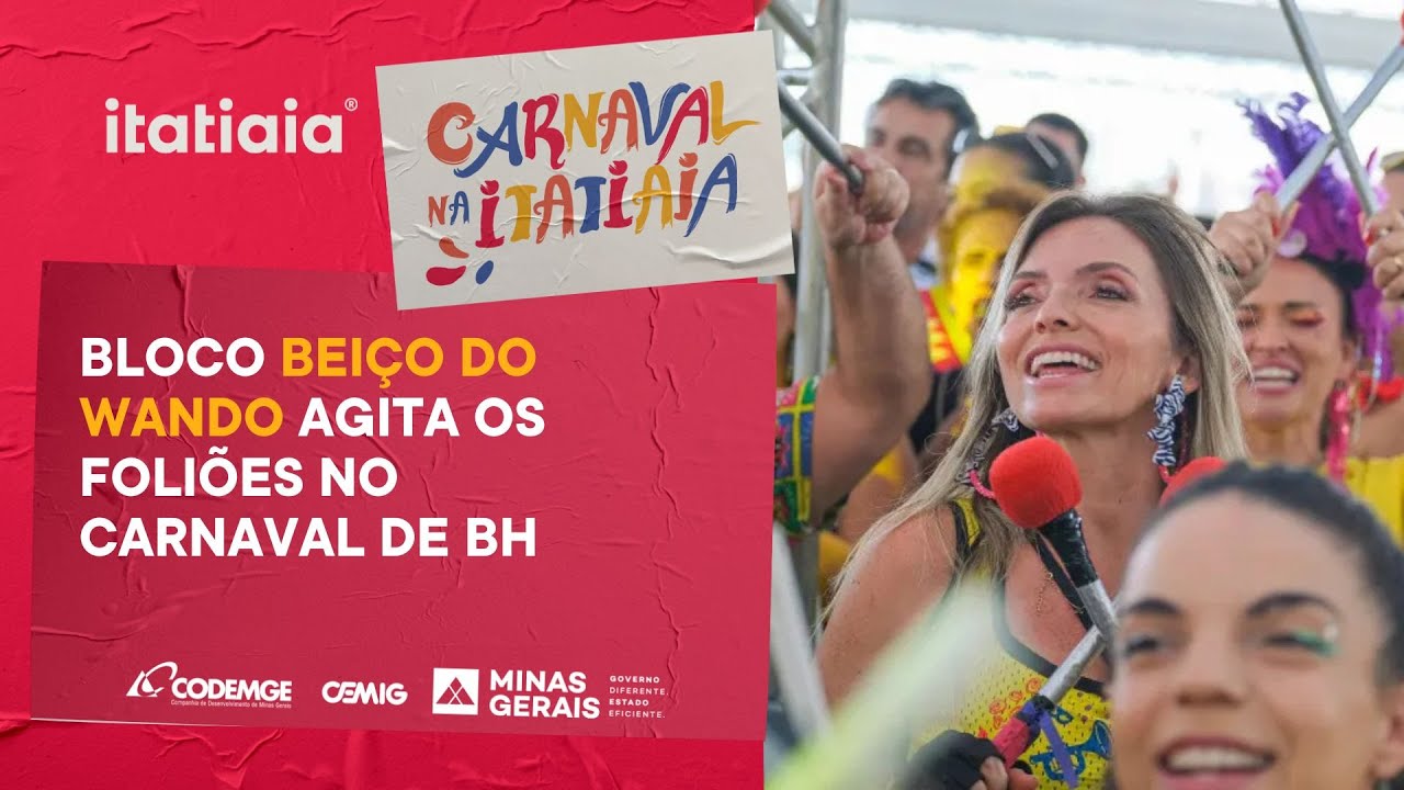 BLOCO BEIÇO DO WANDO AGITA OS FOLIÕES NO CARNAVAL DE BELO HORIZONTE