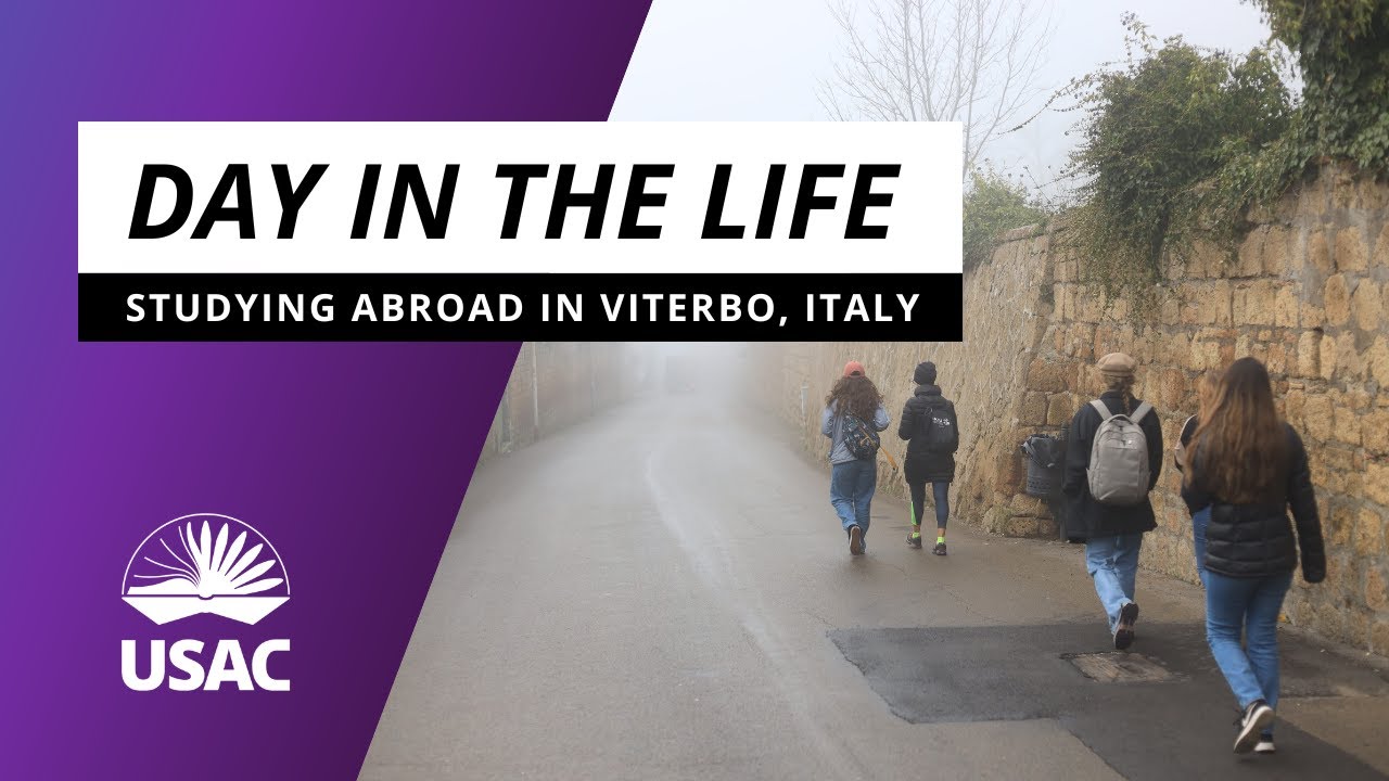 Day in the Life Studying Abroad in Viterbo, Italy
