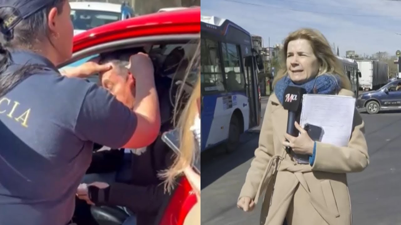 EL HERMANO DE MORENA GOLPE&Oacute; AL CHOFER DE MERCEDES NINCI EN LA CARAVANA DE DESPEDIDA DE LAS 3 AMIGAS