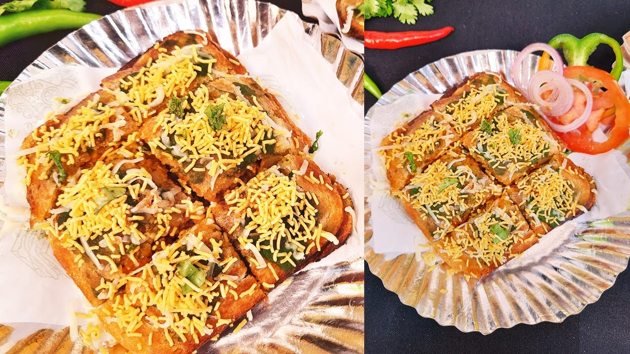 Bombay Masala Toast Sandwich Recipe with Sandwich Chutney | मुंबई फेमस मसाला आलू सैंडविच चटनी के साथ