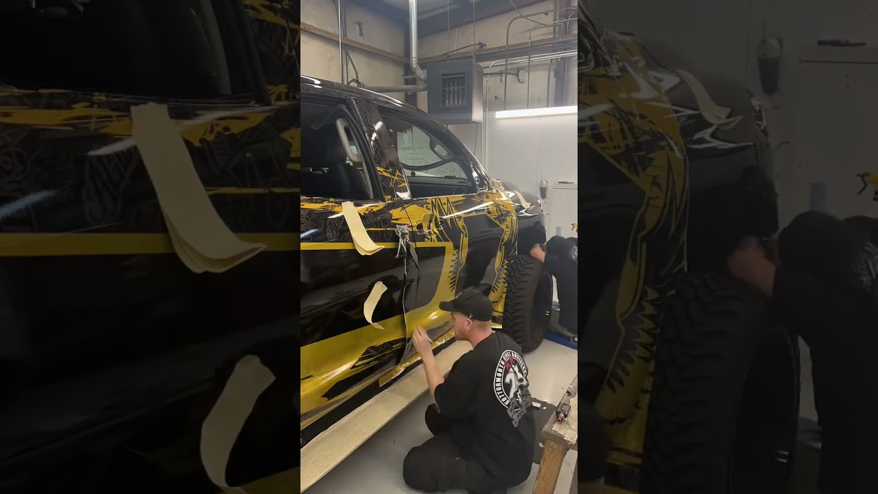 #layednotsprayed #3m ##wraplife #vehiclewrap #juggalo