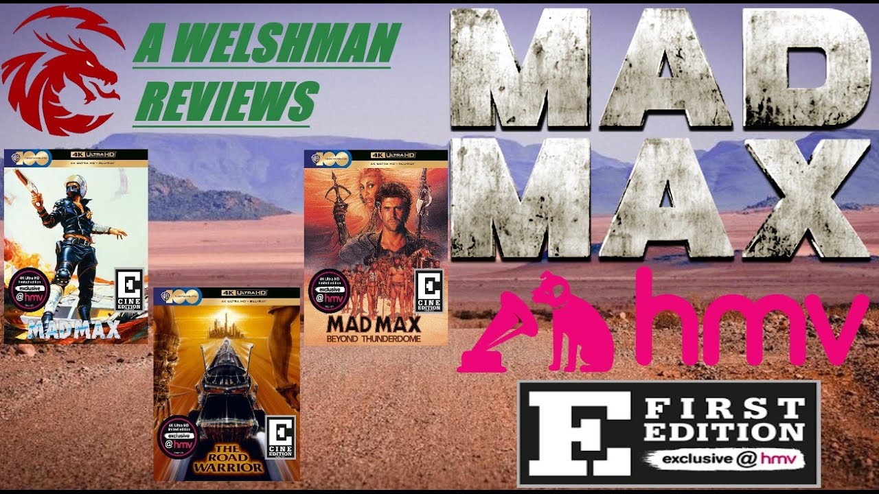 Mad Max Trilogy HMV Exclusive Cine Editions