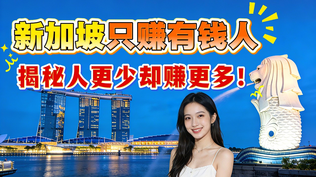 新加坡不再欢迎所有人，只赚有钱人！揭秘新加坡旅游真相：人少了，但更赚钱！