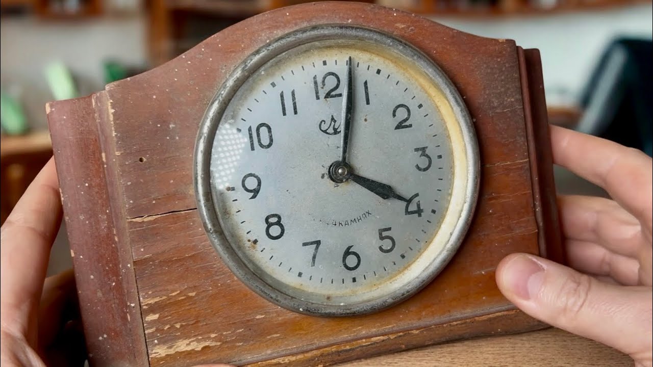 Abandoned 1958 Clock: Full Restoration 