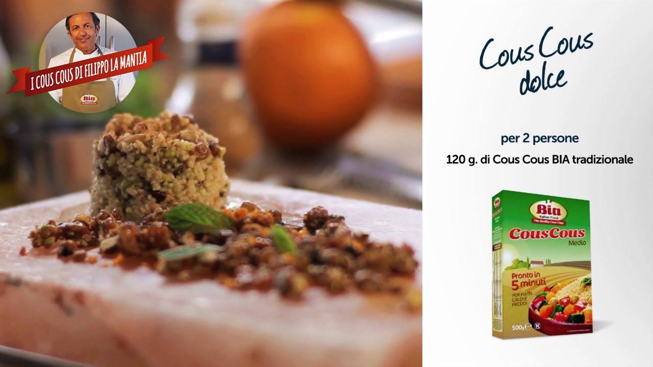 Cous Cous dolce di Filippo La Mantia