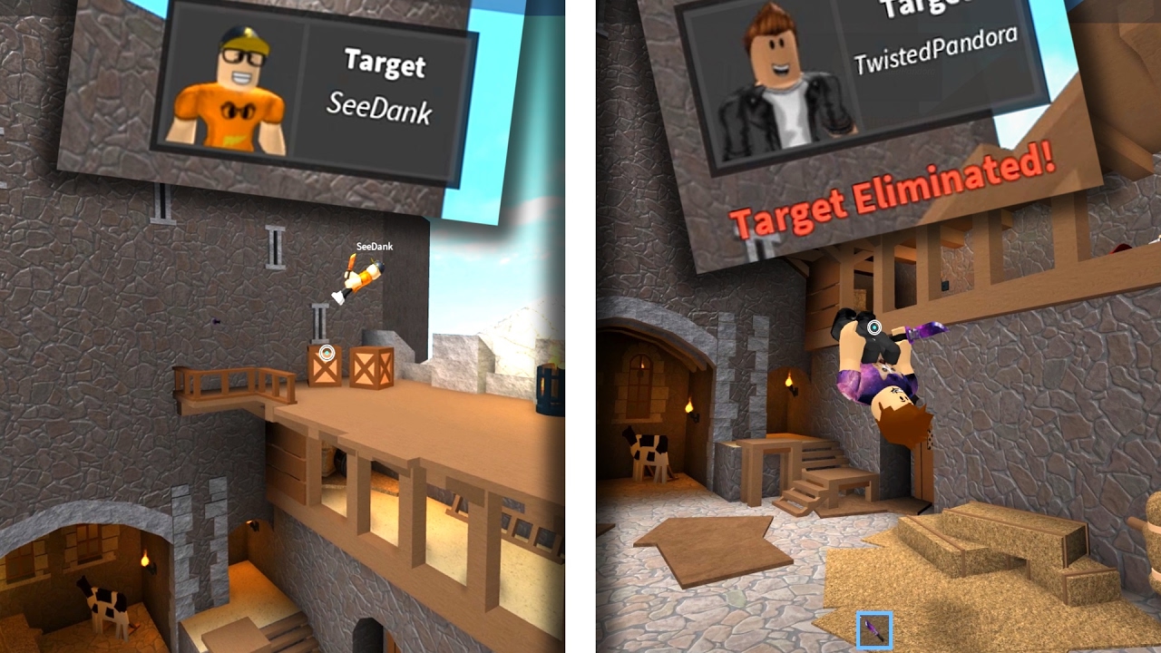 THE CRAZIEST SHOT IN ROBLOX ASSASSIN!!