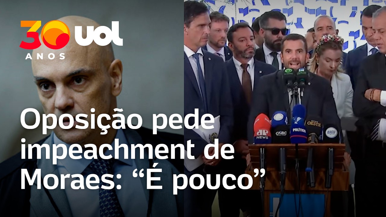 Oposição pede afastamento de Moraes e critica troca de mensagens com Vorcaro: 'Impeachment é pouco'