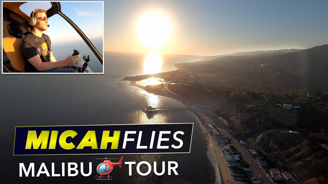 Helicopter View of Malibu | California Beaches