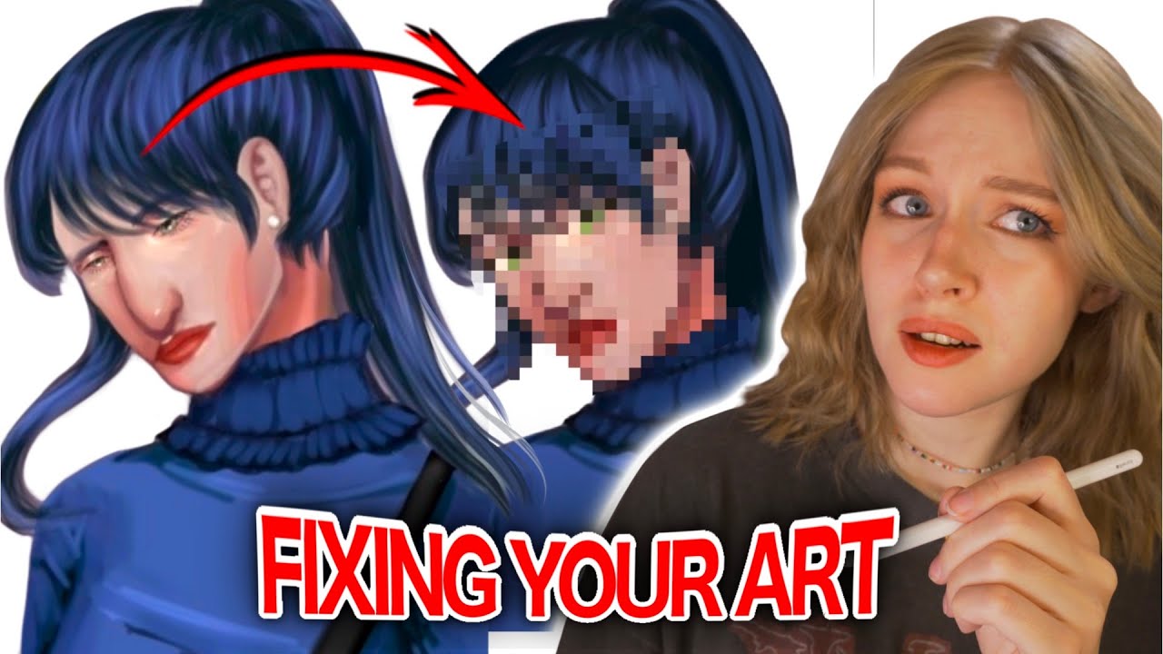 FIXING my followers' ART 5 😳