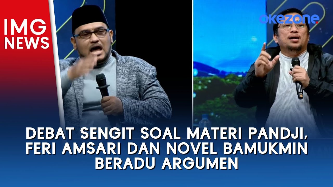 Debat Sengit Soal Materi Pandji, Feri Amsari dan Novel Bamukmin Beradu Argumen