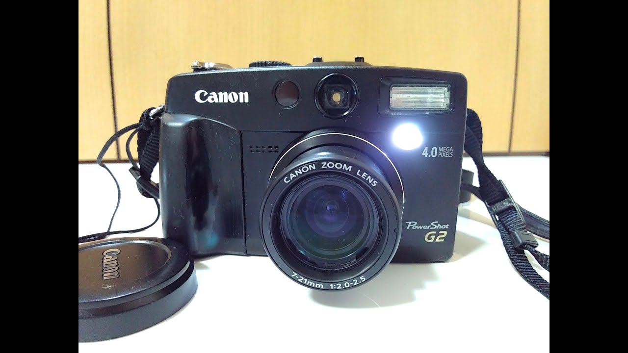 CANON PowerShot G2 Black Body Digital Camera