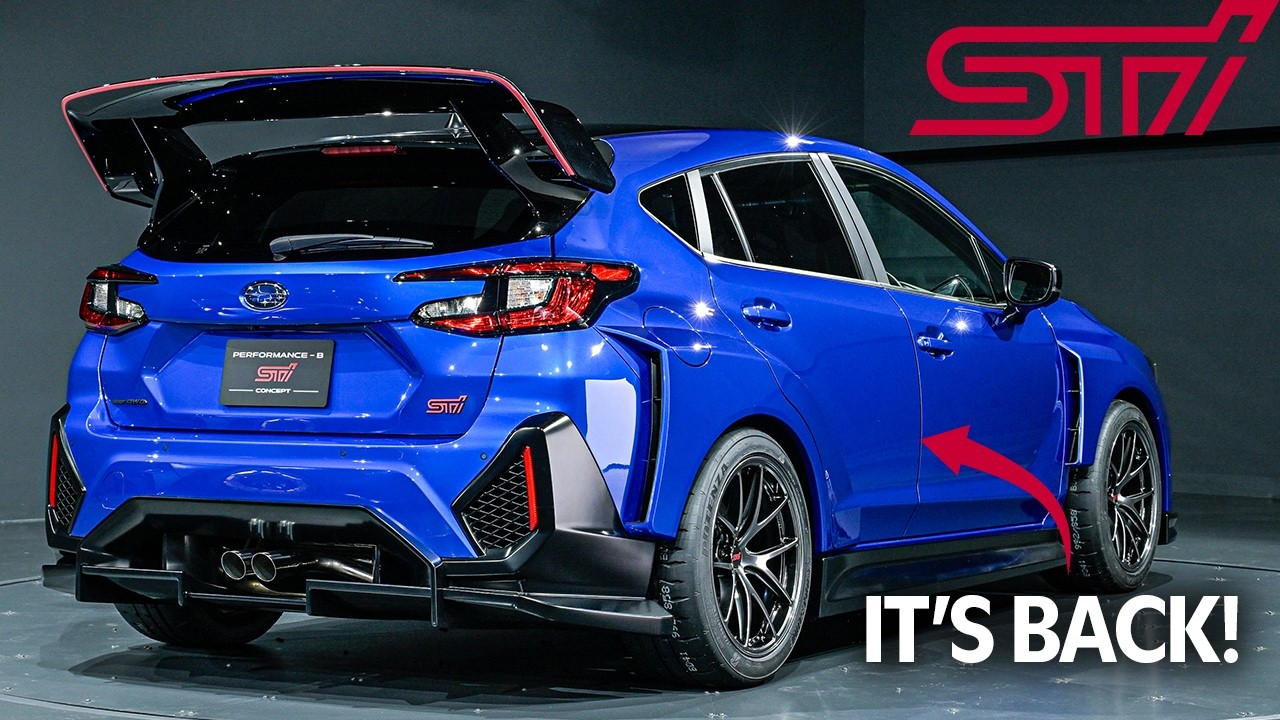 Представлен новый концепт-кар STI Hatch — что вам нужно знать!