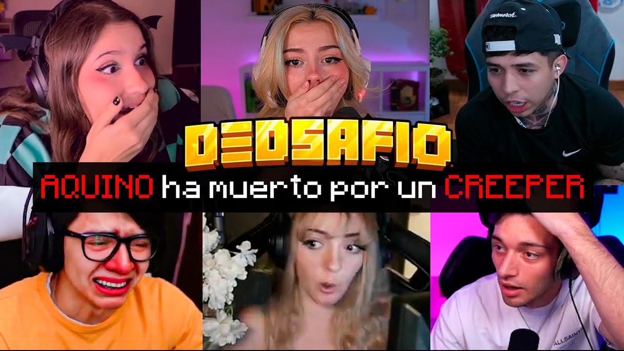 STREAMERS reaccionan a la MUERT3 de AQUINO en DEDSAFIO 3