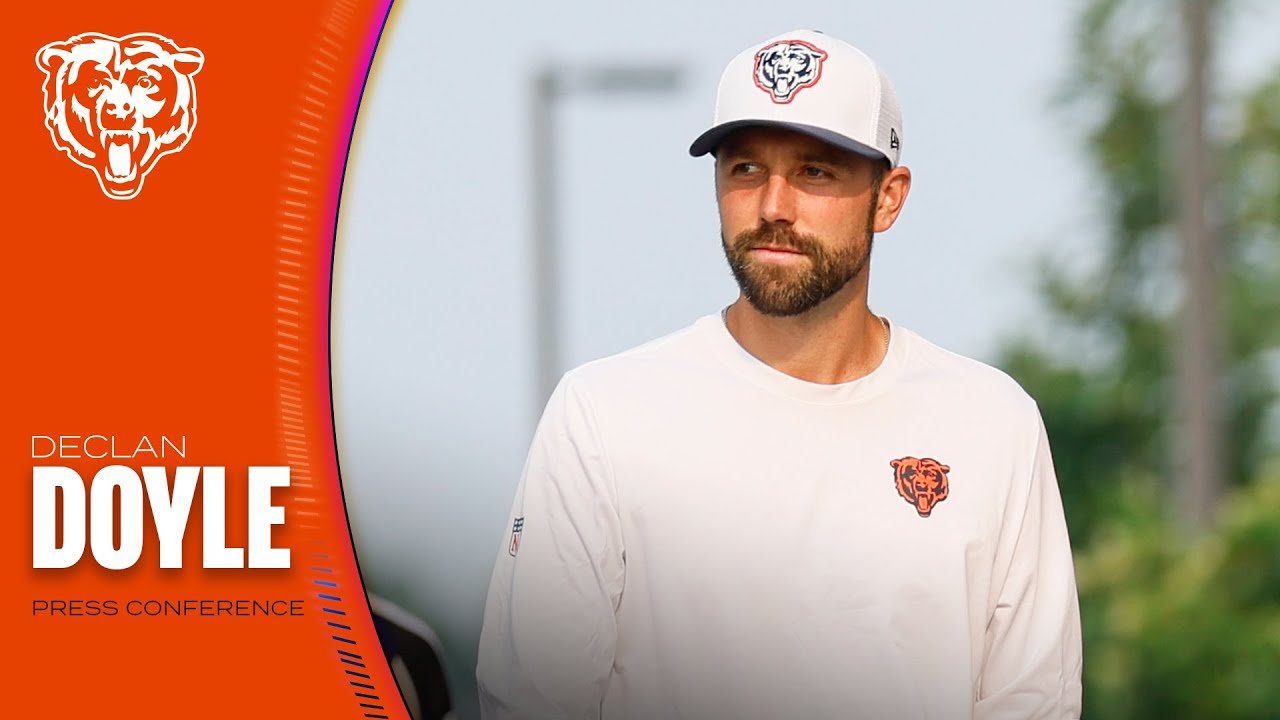 Declan Doyle on offensive position battles, emphasis on competition | Chicago Bears