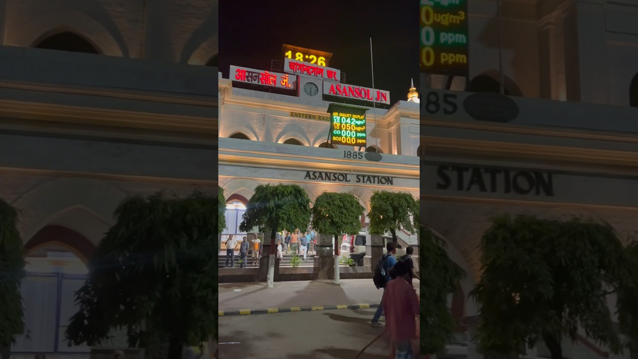 Asansol || Asansol station ❣️ #youtubeshorts #trending #youtube #train #shorts #shortsfeed #asansol