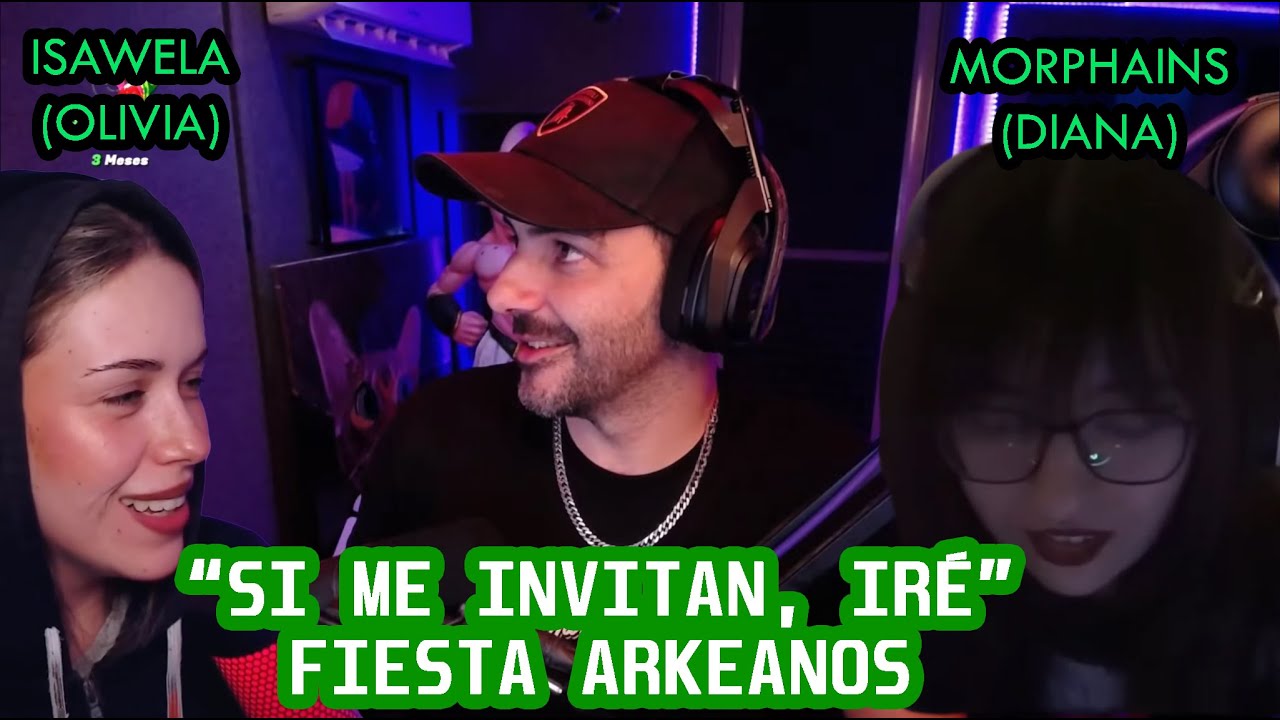 ISAWELA Y MORPHAIN HABLAN SOBRE LA FIESTA ARKEANA DE NEXXUZ EN MADRID