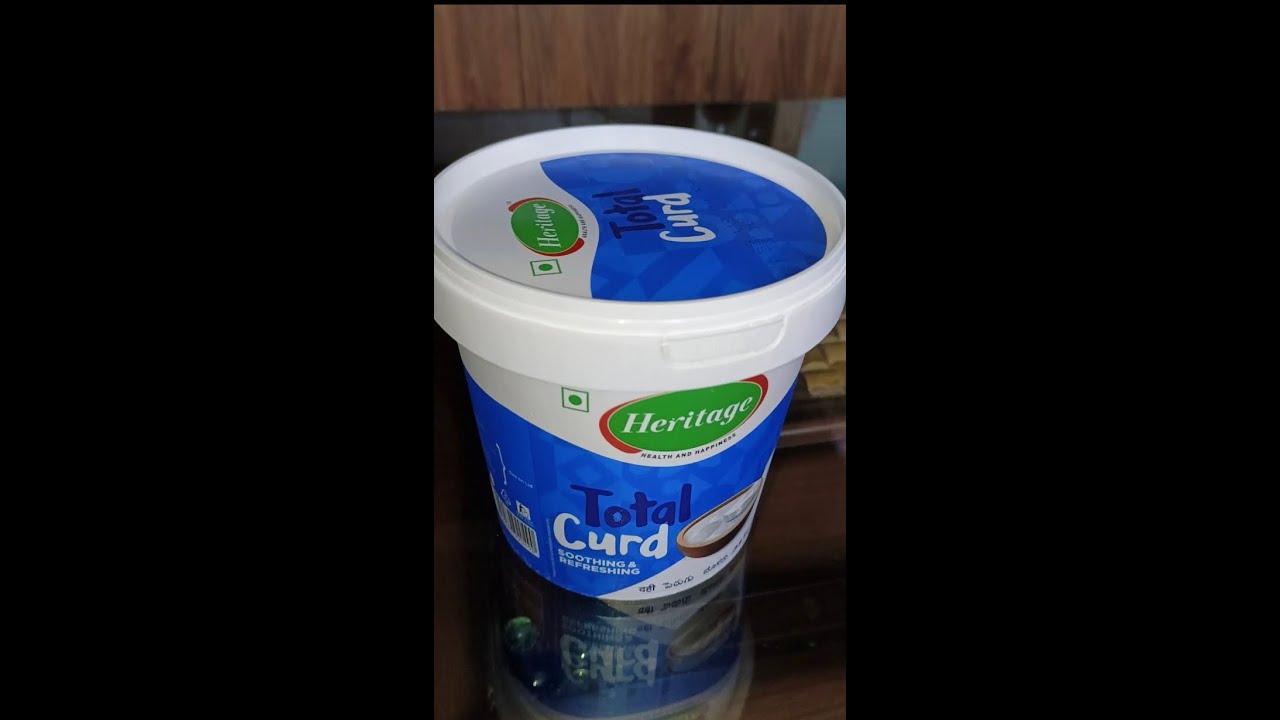 Curd l Heritage Bucket Curd l Product Review -1Kg Bucket Curd.