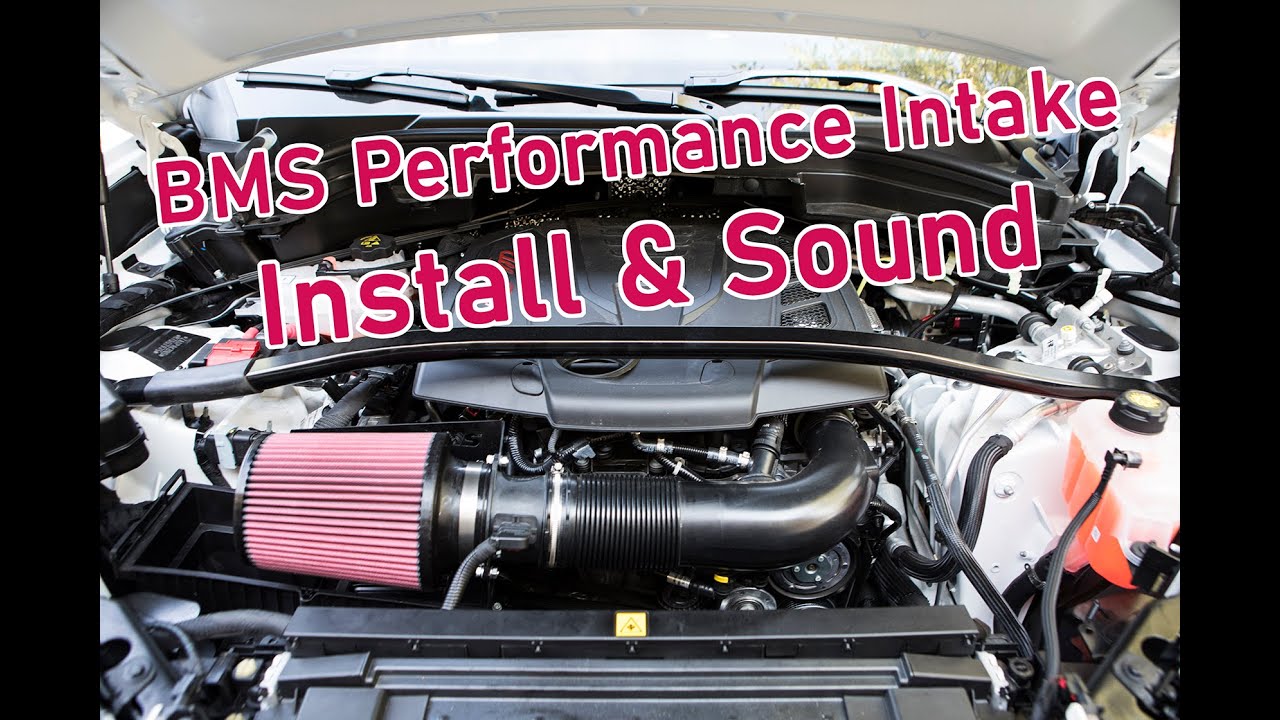 BMS Performance Intake Install & Sound - Alfa Romeo Stelvio Ti Sport
