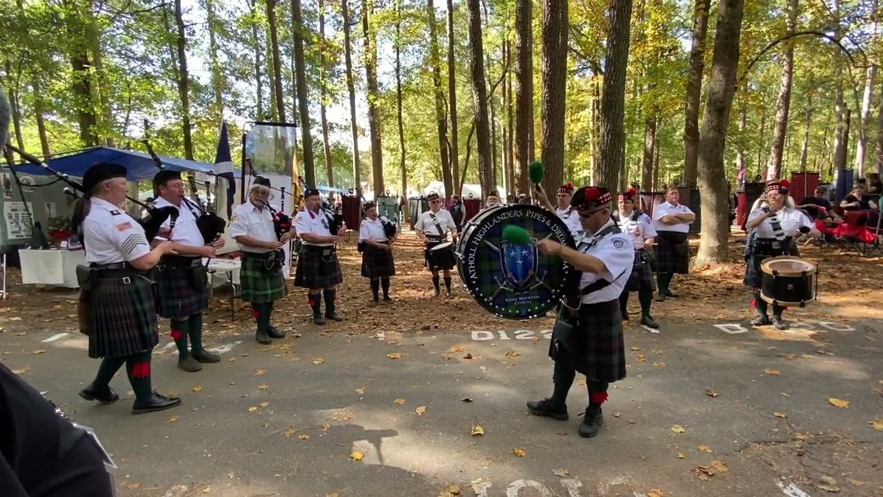 Clan Campbell Society North America 2023 Stone Mountain Band and Toast