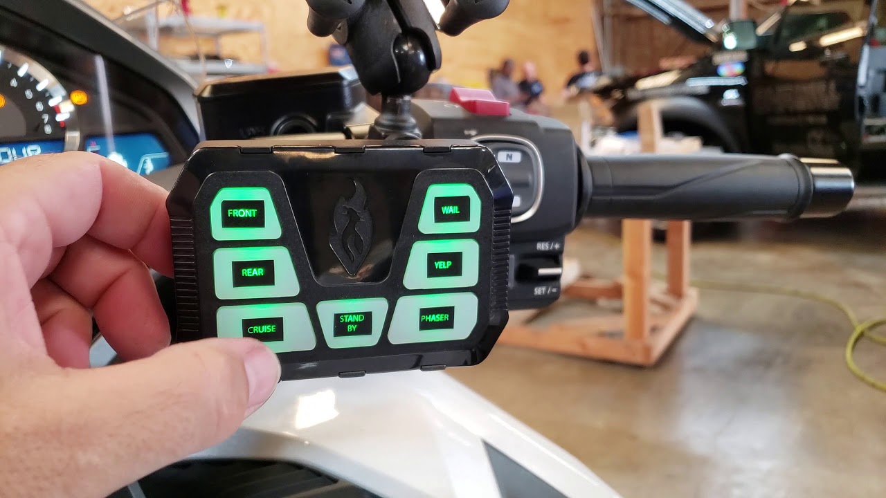 2018 Honda Goldwing Feniex Police Lights by EFS Houston Emergency Fleet Service in Houston