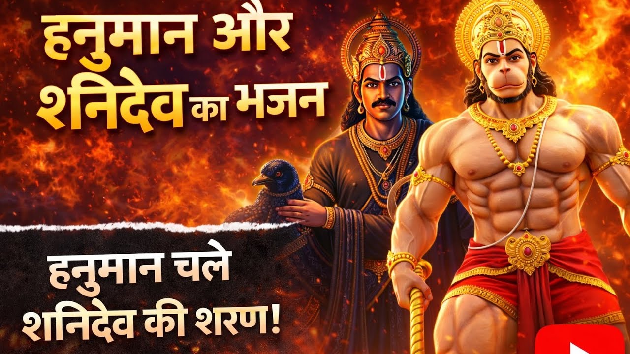 हनुमान और शनिदेव का शक्तिशाली भजन 🙏 | संकट नाशक भजन | Shani Hanuman Bhajan