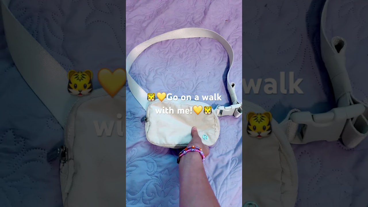 Go on a walk with me!💛🐯 #preppy #preppyfyp #walk #grwm